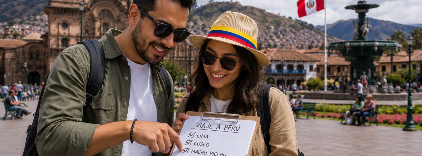 Que incluye paquete turístico a Perú desde Colombia