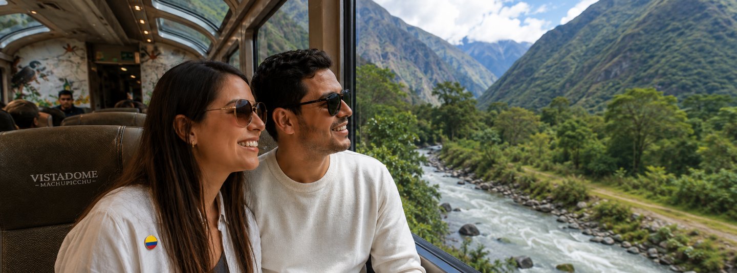 Tren Expedition vs Vistadome desde Colombia